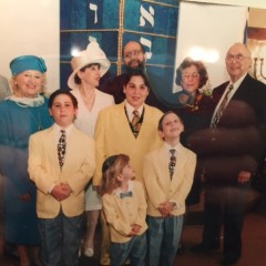 The Family at Danny's BarMitzvah