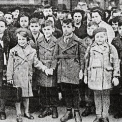 A photo taken by a news reporter in Edinburgh , March 1939