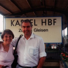 Dorrith and husband Andrew visiting Kassel