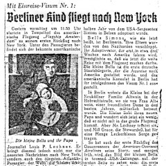 Evelyn Strang – Newspaper Article