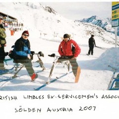 Henry with BLESMA group 2007