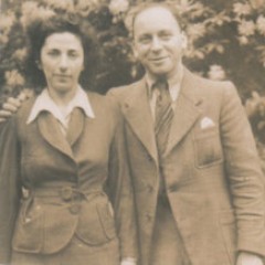 Pat and Martin Anson c1946