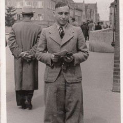 Martin Ansbacher - very smartly dressed young man