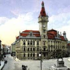 Jagerndorf town square
