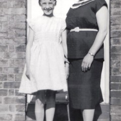 Saskia and Brigitte, Hitchin 1965