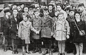 A photo taken by a news reporter in Edinburgh , March 1939