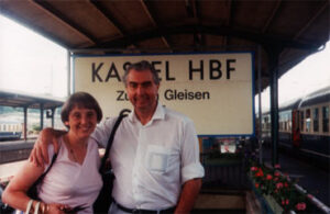 Dorrith and husband Andrew visiting Kassel