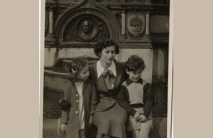 Susan with children Shirley and Howard