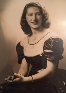 Young Alice Malcolm in Vienna before World War II