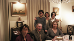 Moniek with relatives in Paris 2008